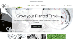 Desktop Screenshot of greenleafaquariums.com